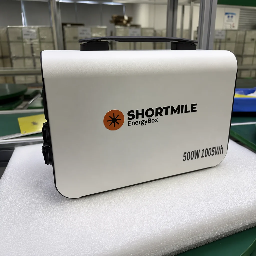 Shortmile Branded JieYo 500W 1005Wh LiFePO4 Portable Power Station