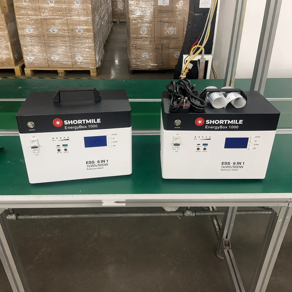 Shortmile Sliwan Solar Storage 1kWh 500W LiFePO4 Portable Power Station